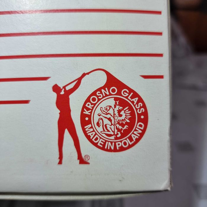 TYSKIE nowe kolekcjonerskie szklanki do piwa, nieużywane - 6szt