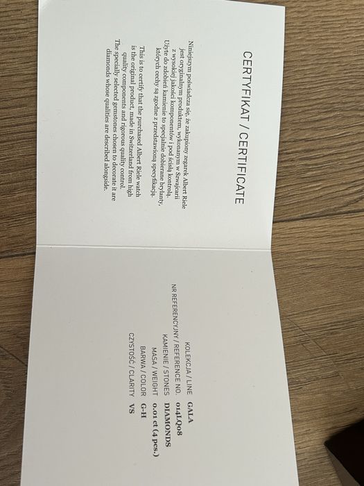 zegarek damski albert riele