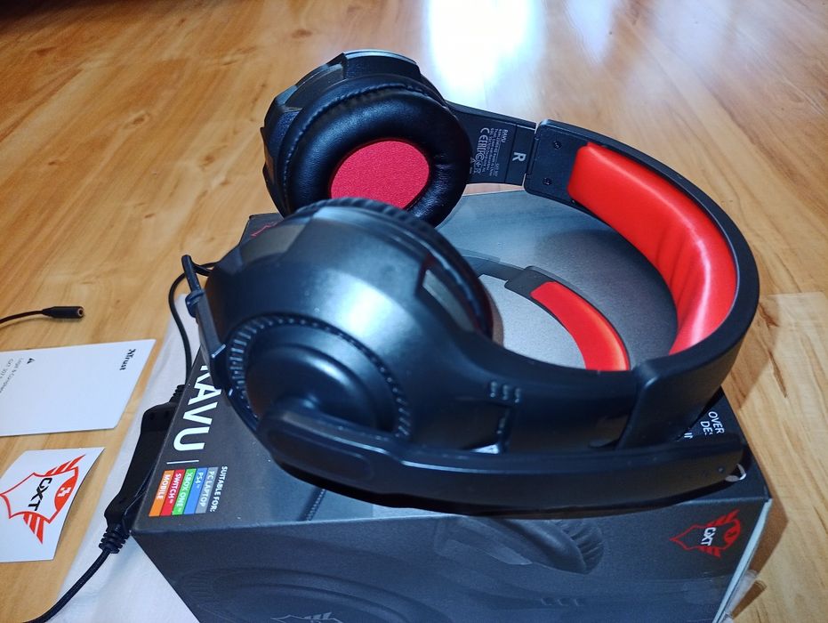Продам игровые наушники с микрофоном RAVU GXT 307
