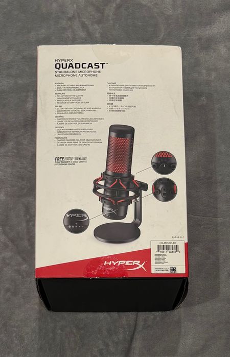 Mikrofon HyperX QuadCast