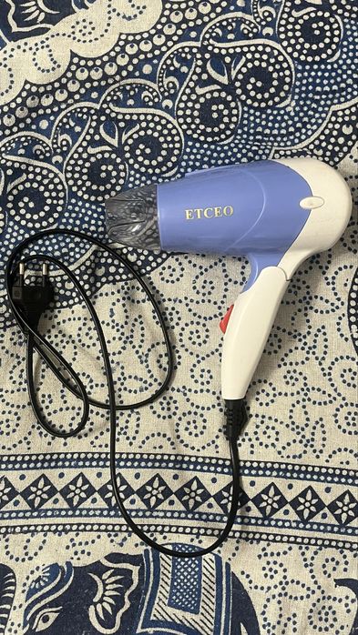 Дорожній фен Etceo ET-617B Blue
