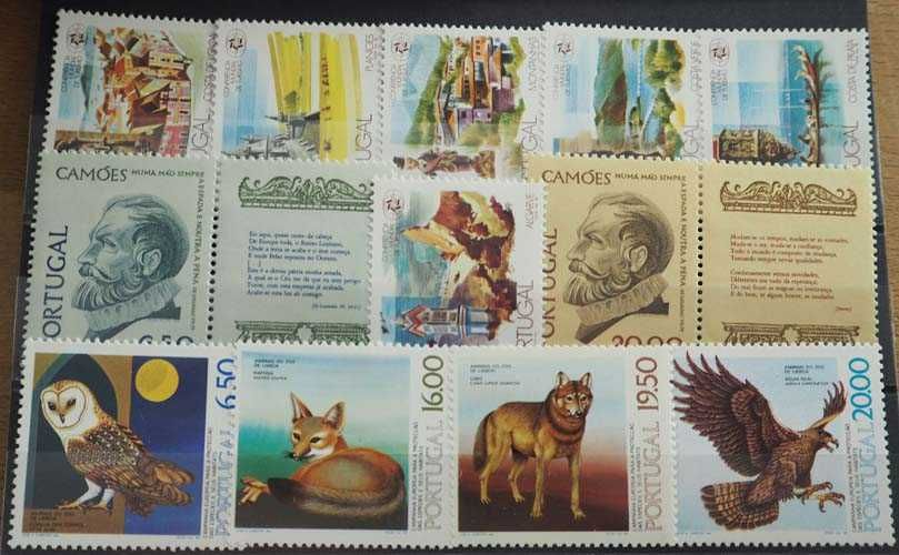 Selos Portugal-1980-Novos-Ver Imagens e Ler Descrição.