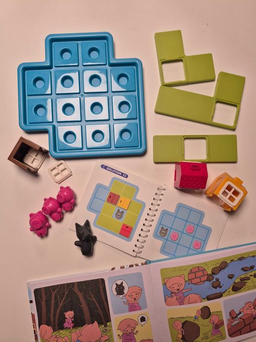 Gra logiczna 3  małe świnki