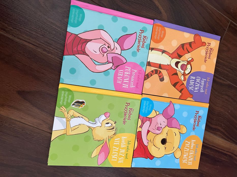 Zestaw książek z serii Kubuś i Przyjaciele