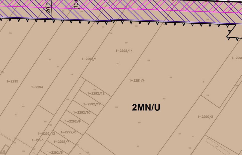 Działka budowlana 1430 m² ul.Sikorskiego - Widok 5