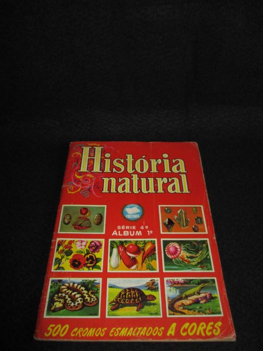 Caderneta Cromos Colecção Cultura História Natural 1958