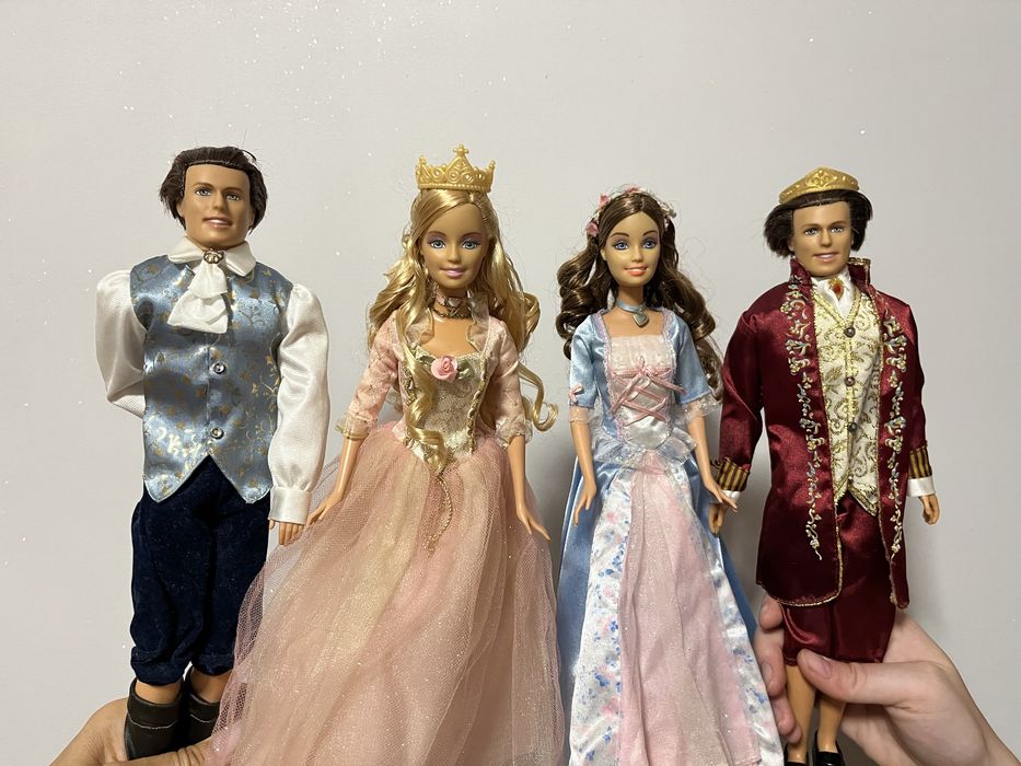 Barbie Princesa e a Aldeã - Julian, Anneliese, Erika e Dominic