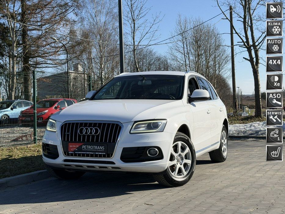 Audi Q5 2.0 TDI / 143KM Lift LED Quattro BiKsenon Grzane Fotele Tempomat