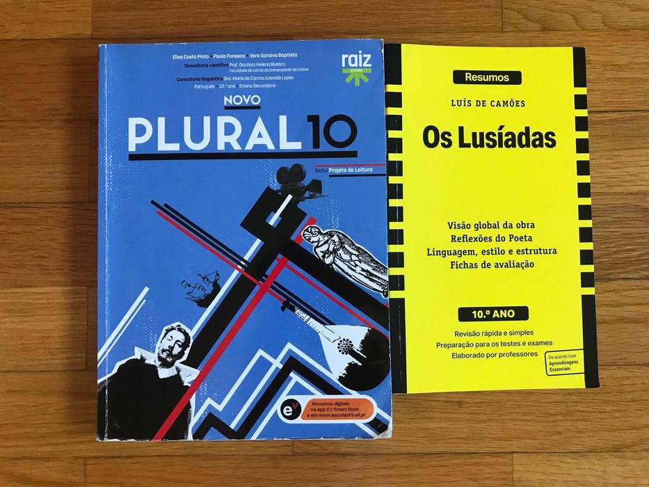 Manuais+Cad. Atividades 10º Ano Português, Inglês, Filosofia, História