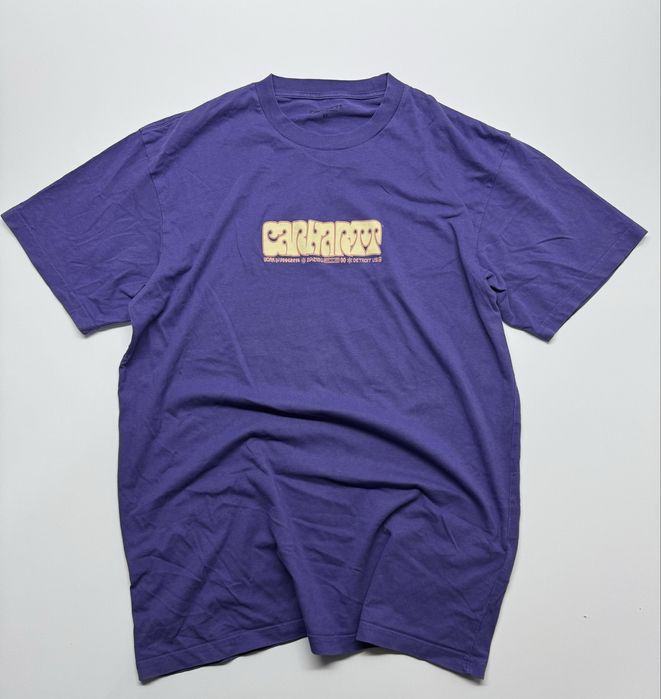 Футболка Carhartt фіолетова