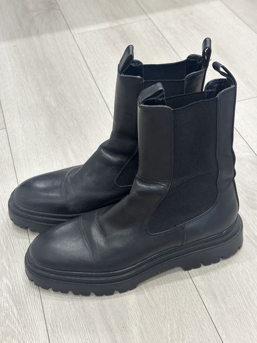 Шкіряні челсі zara 40 р