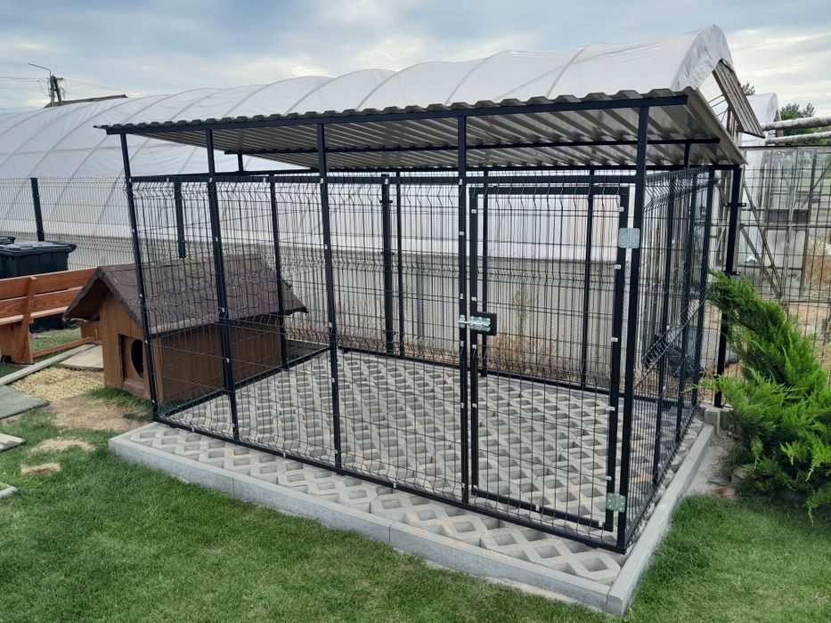 Kojec Dla Psa 3x2m Panel 3D Różne Wymiary  Kojce na Wymiar  BOSTAL Usługi Spawalnicze Zapraszamy