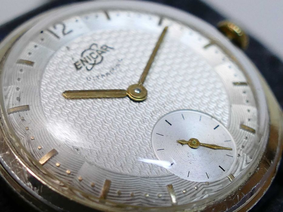 Enicar Ultrasonic 17 jewels 1064-12-CR Sprawny