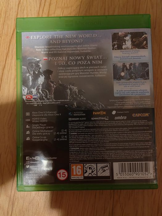 Monster Hunter ice borne world iceborne master edition xbox one s x