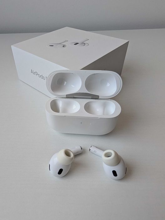 AirPods Pro 2 USB-C originais — Fatura e acessórios