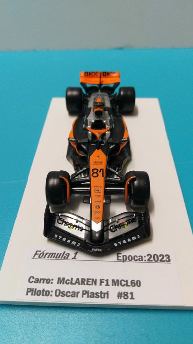 McLaren F1 MCL60 #81 Piastri - Mundial Fórmula 1 2023 - Miniatura 1/43