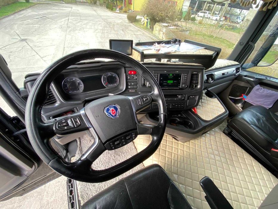 SCANIA R-500 salon polska