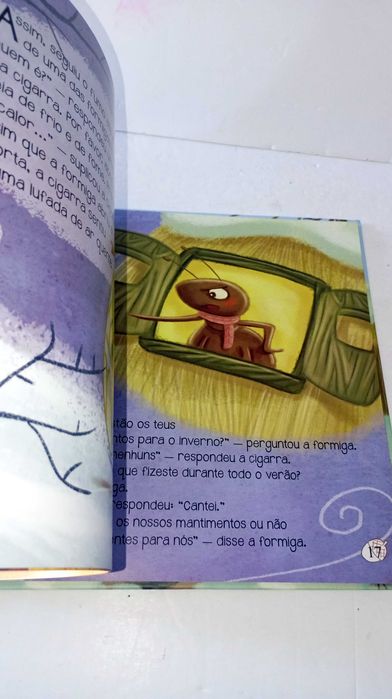 A Cigarra e a Formiga - Histórias com Moral
