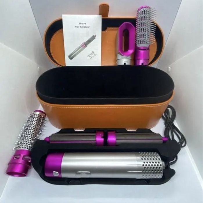 Стайлер 5 в 1  HAIR BRUSH Styler+ коробка чохол