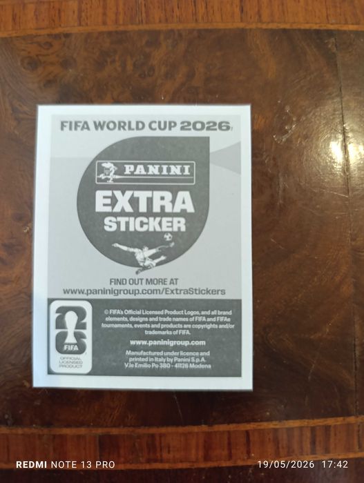 Carta Extra Sticker Wirtz: bronze