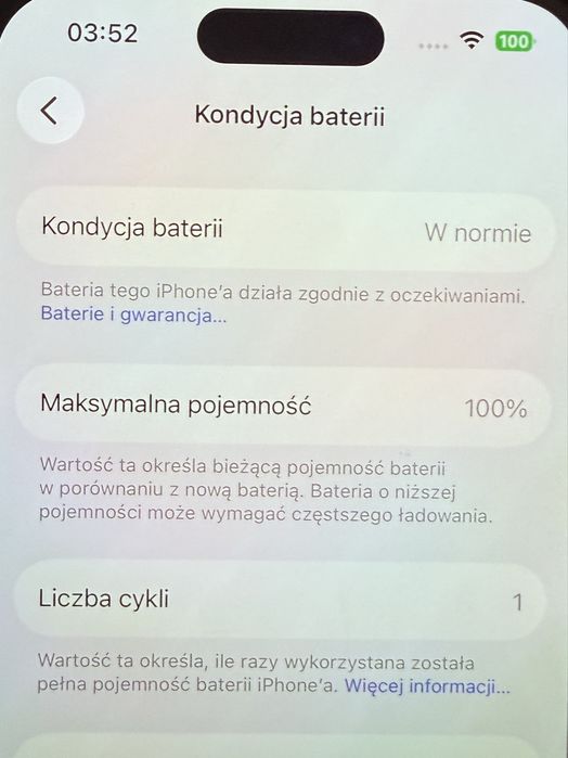 IPhone 15 128 GB czarny OKAZJA!!!
