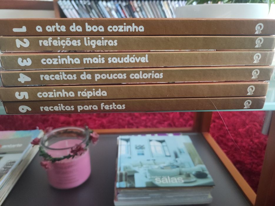 Livros "Curso da Cozinha Moderna"