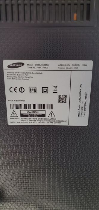 Smartv 43 polegadas samsung