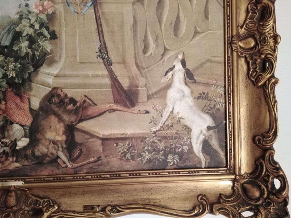 Quadro de Jean Baptiste Oudry Retratando o Retorno da Caça