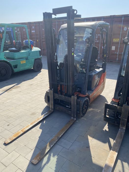 Wózek widłowy elektryczny Toyota 8FBEK16T 2020r. Li-on z Niemiec