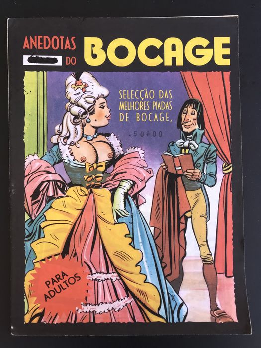 BD Erótica Vintage - Anedotas do Bocage (1979)