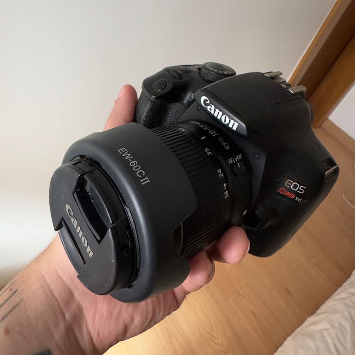 Canon 1300D (T6) 18-55mm + yongnuo 35mm