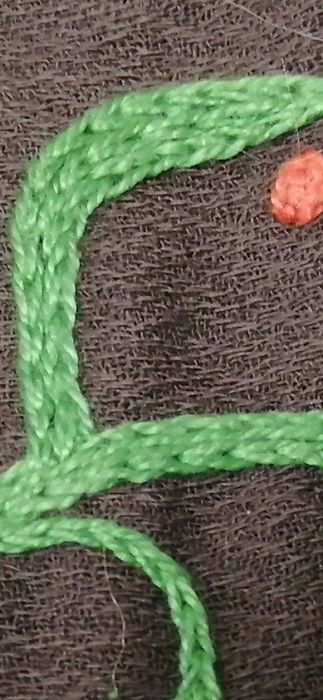 Chusta ręcznie robiona