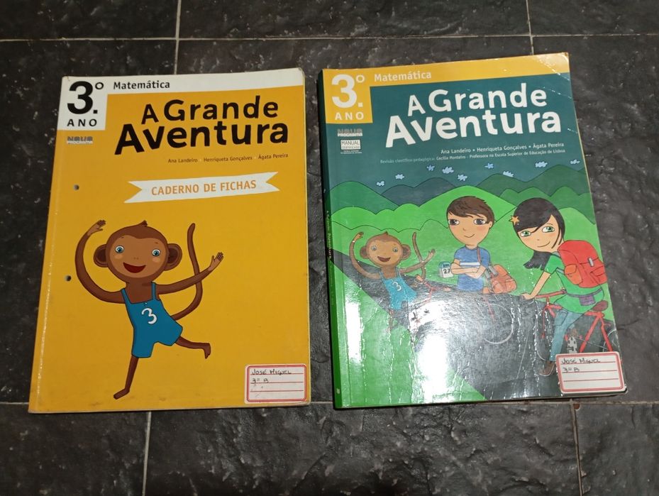 Livros escolares de matemática