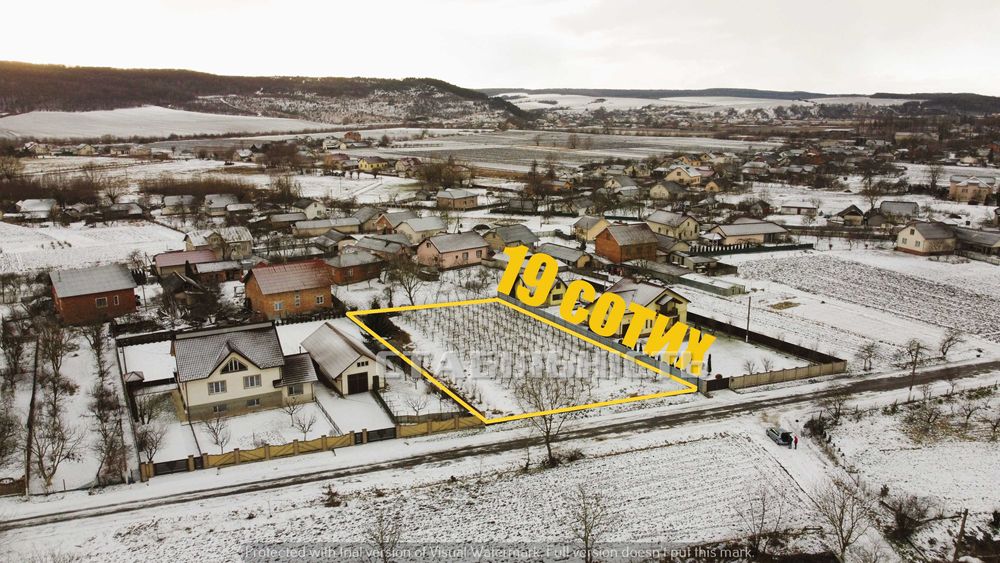 Продаж Ділянка 19 сот для будівництва. Побережжя. Сад. Асфальт. Школа