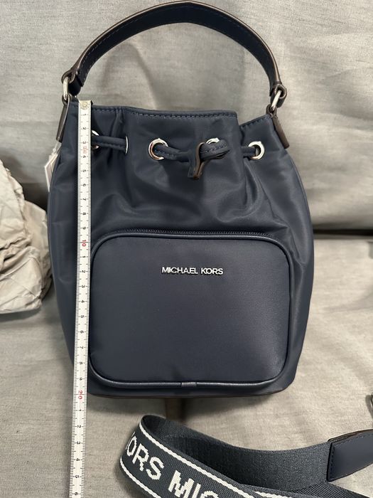 Сумка-мішок синя MICHAEL KORS
