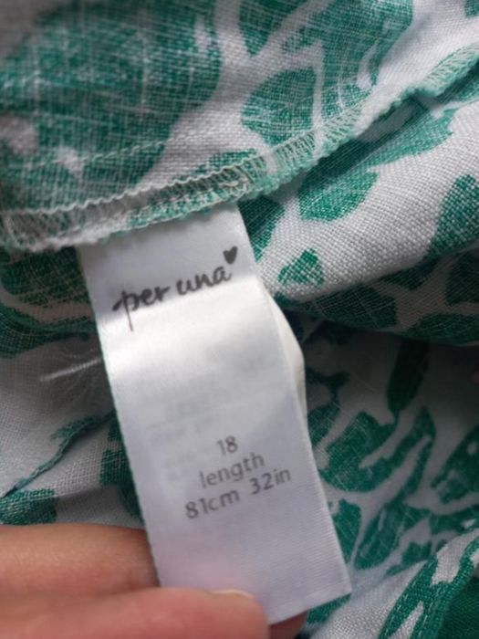 Спідниця M&S Нова Льон розм.18 ( хл - ххл) Опис нижче