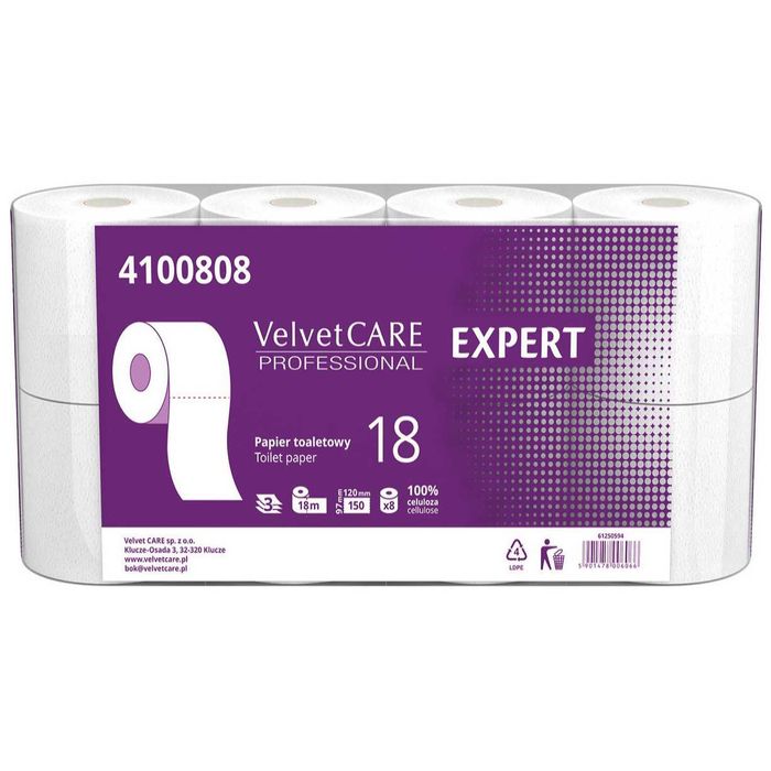 Papier toaletowy Velvet EXPERT 240 opak (paleta) celuloza *10,20zł