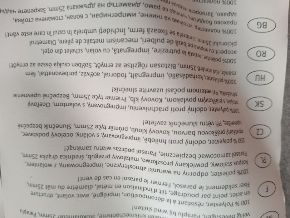 Parasol balkonowy ogrodowy parasol na balkon nowy