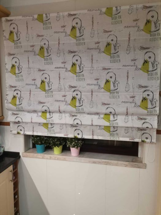 Cortina tipo Japonesa - Cozinha