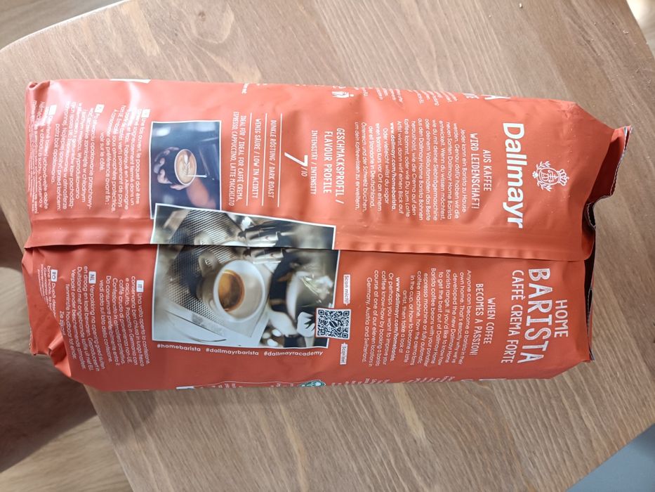 Dallmayr Home Barista Caffe Crema Forte Kawa ziarnista 1 kg