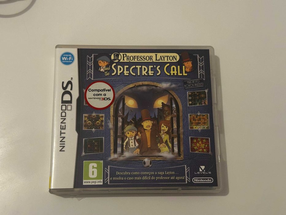 Nintendo DS (classica/Phat) azul e jogos (Mario bros, Nintendogs, etc)