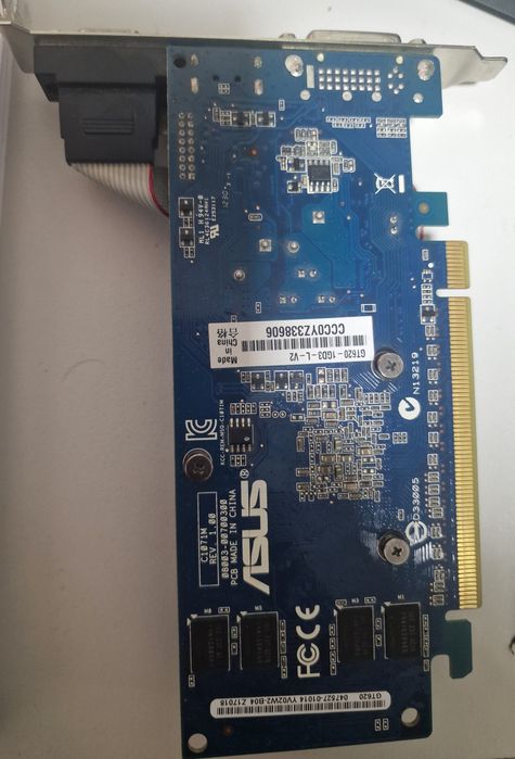 Placa Gráfica ASUS GT620 1GB - Perfil Baixo - Ideal para Office/Multimédia