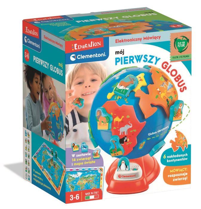 Interaktywny Globus Przedszkolaka 50757. Nowy Produkt