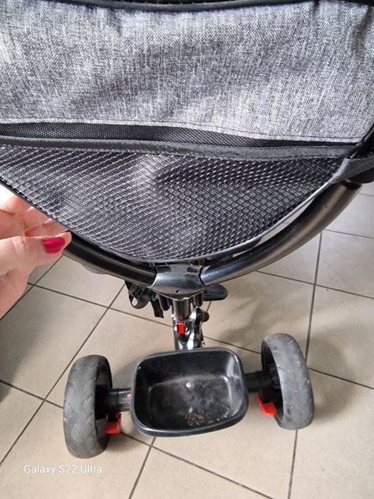 Rowerek trójkołowy pchacz wózek