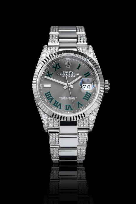 WImbledon ICED - diamentowy ROLEX Datejust 36