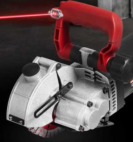 Bruzdownica Do Betonu 2700W Regulowany rowek 125MM Laser
