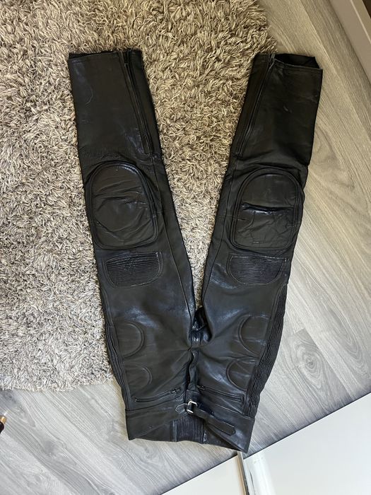 Жіночі шкіряні мотоштани