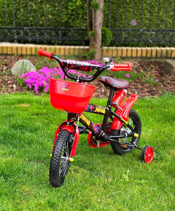 Rower Rowerek 16 cali dla chłopców Spider-Men - 2 kolory - gwarancja