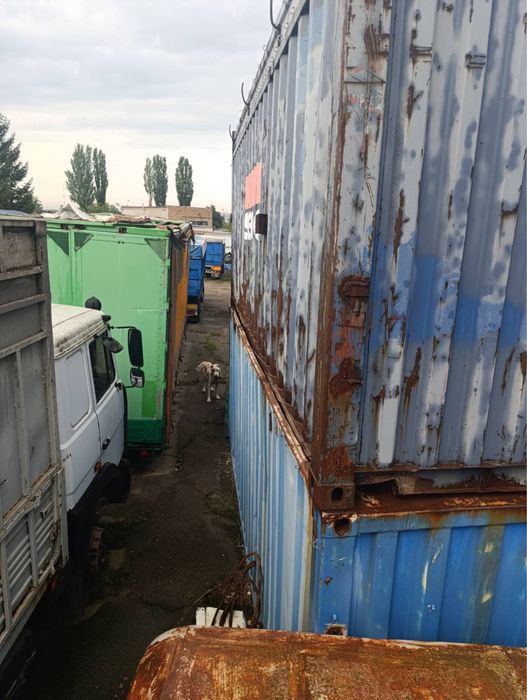 Продам контейнер 20 футов кузов зерновоз будка фургон склад