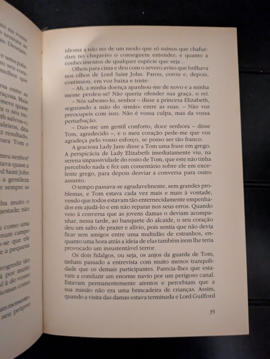 L " O Príncipe e o Pobre " Mark Twain  ( Opt. Estado)